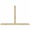 Ekena Millwork Portland Rough Sawn Timber Gable Bracket, Douglas Fir, 108"W x 72"H x 2"D x 6"F, 16/12 Pitch GBW108X72X0206POR00RDF - alternate 1